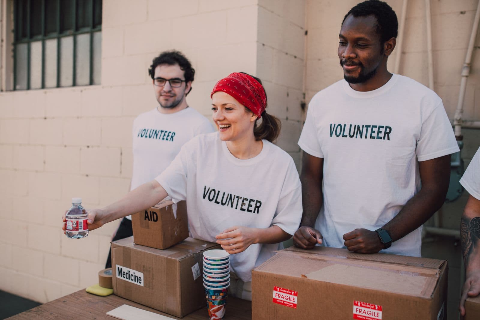 Ministry volunteers serving with compassion — genuine Christian outreach
