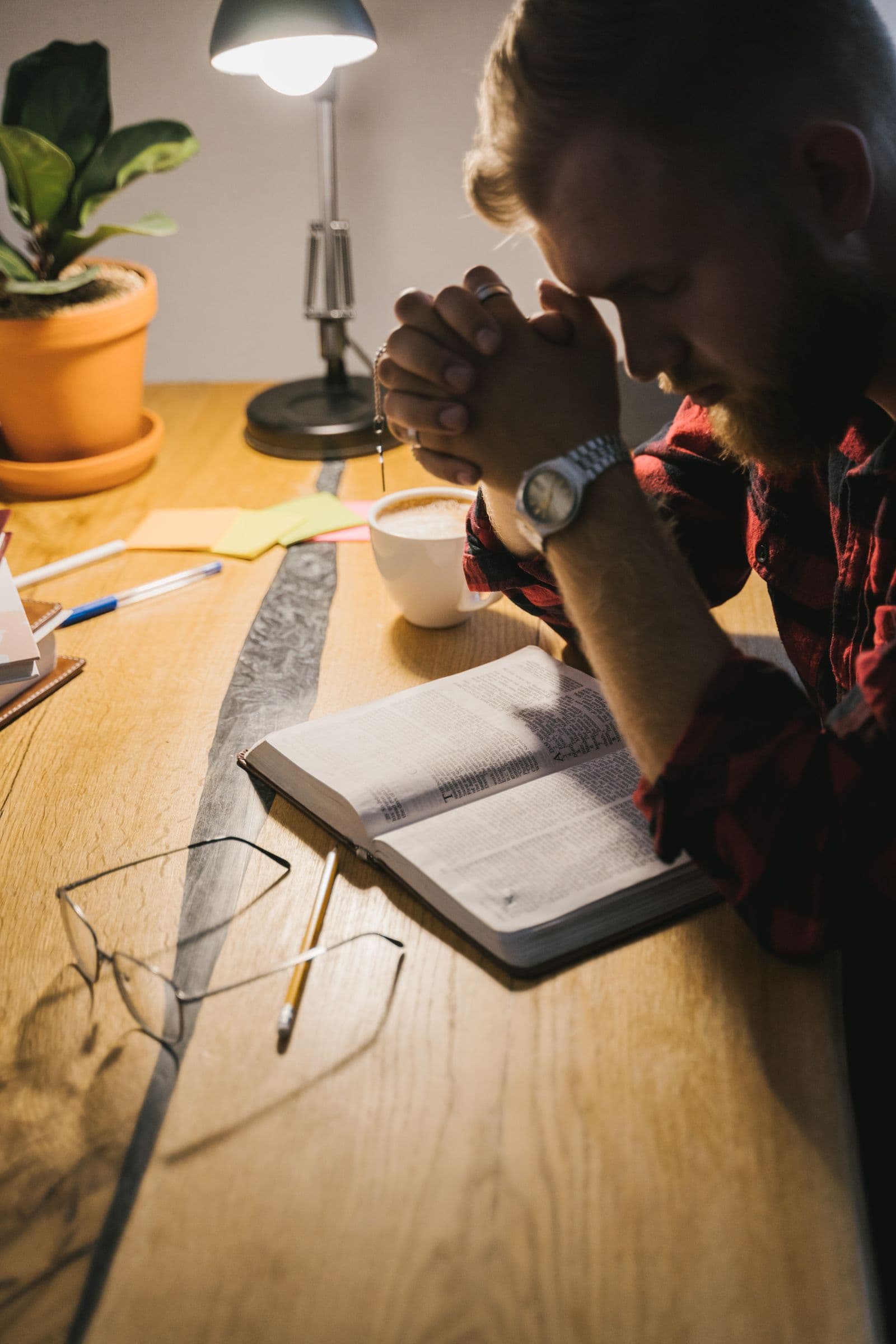 A personal prayer moment over Scripture — every prayer matters to God